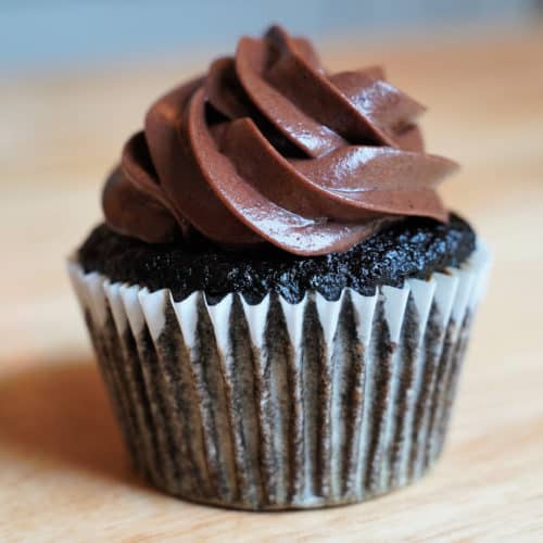 Chocolate Cupcakes Made With Greens - Emmymade