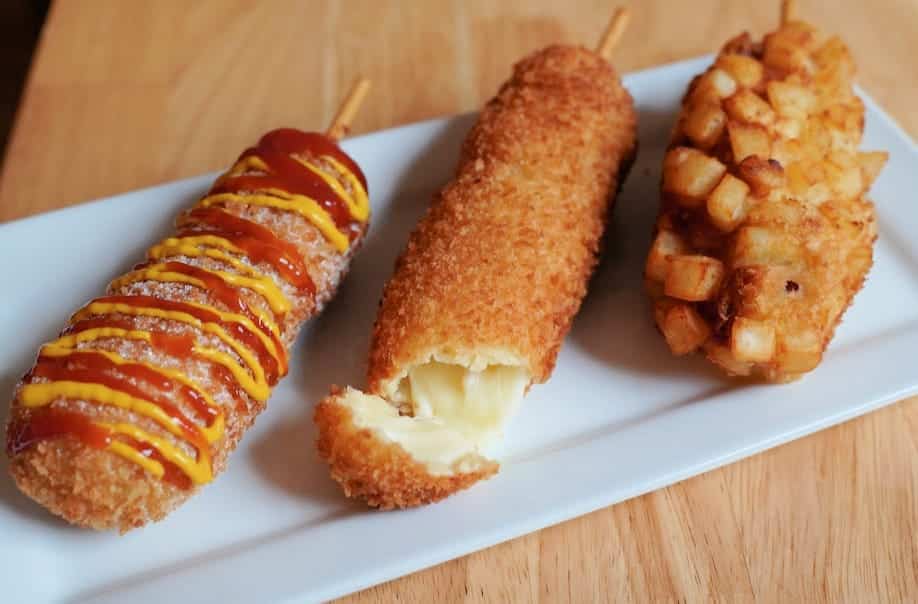 Korean style Corn Dogs Emmymade